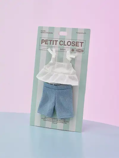 MNH 25 FW Petit Closet Flare Top Denim