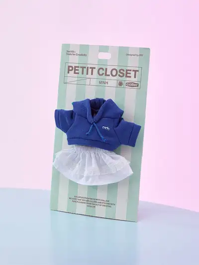 MNH 25 FW Petit Closet Hoodie Skirt