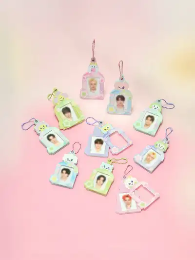 TRUZ Planet Photo Frame Keyring
