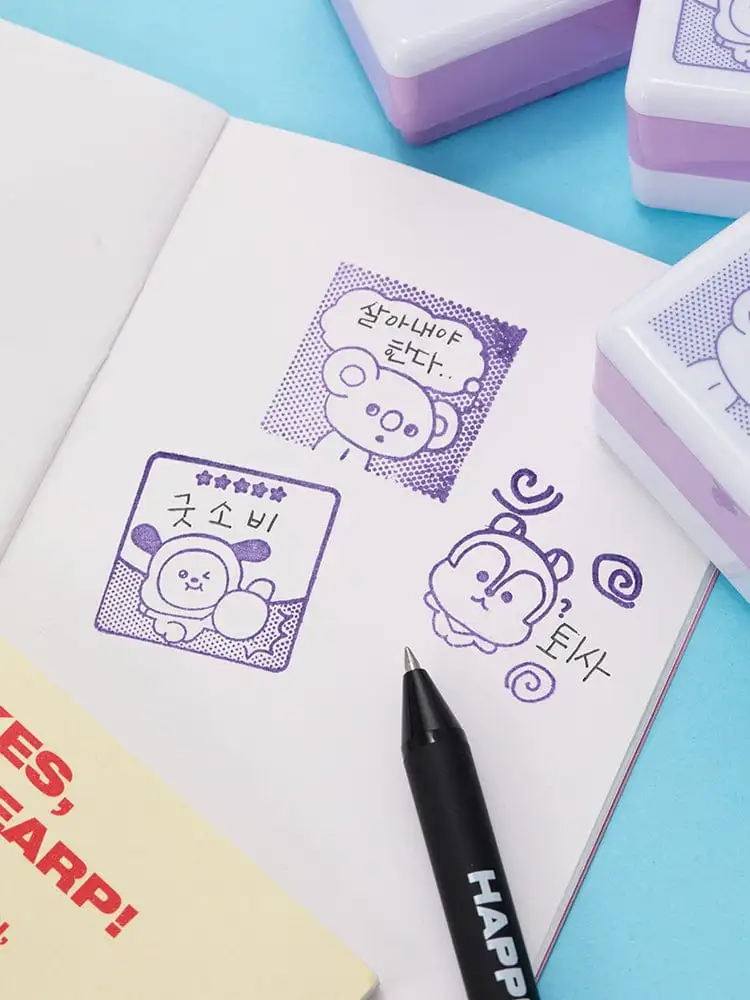 BT21 Today's Mood Random Speech Bubble Stamp (Single) — 4