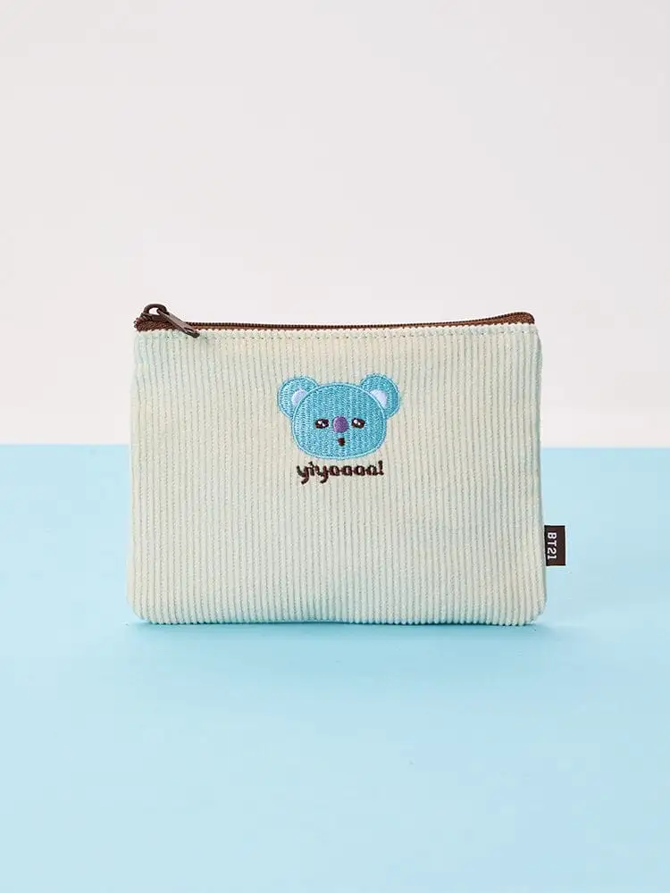 BT21 Today's Mood Flat Square Pouch — 2