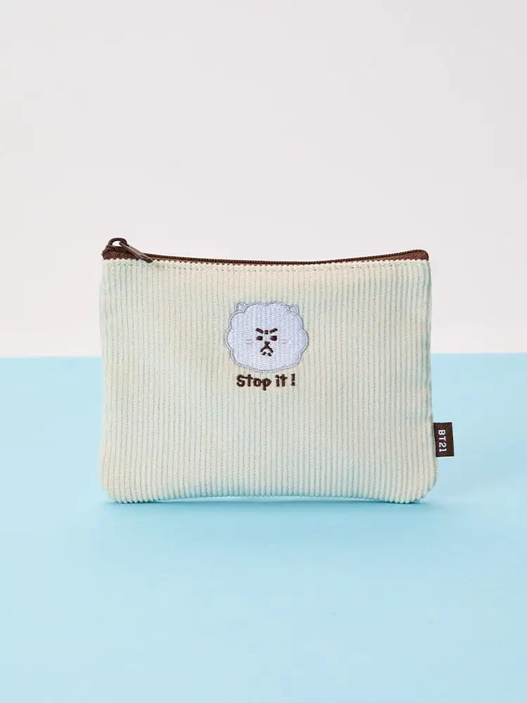BT21 Today's Mood Flat Square Pouch — 3