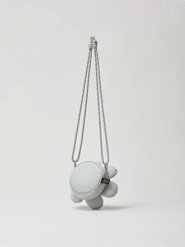 Colle Flower Keyring Bag Moon Rock Gray — 3