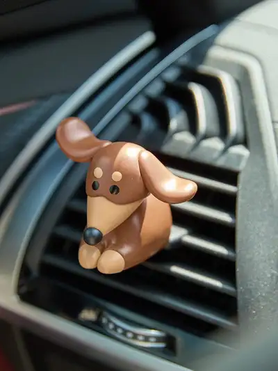 Joguman Woody Throw Away Car Air Freshener (Dark Peach)