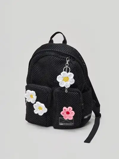 Colle Mesh Backpack (M) Shade Black