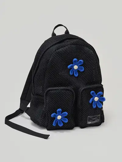 Colle Mesh Backpack (L) Shade Black