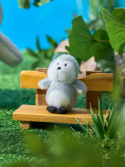 Cheropmongmo Monguin Plush Keyring