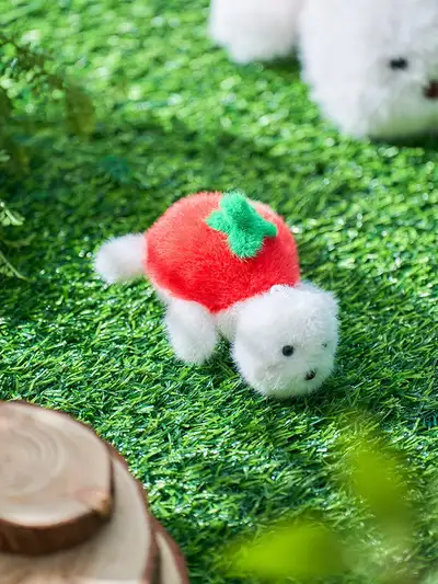 Cheroppmongmo Tomatobook Plush Keyring