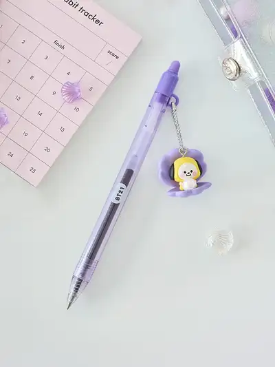 BT21 CHIMMY BABY PEARL Figure Gel Pen