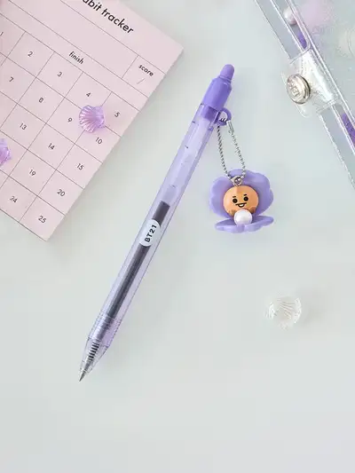 BT21 SHOOKY BABY PEARL Figure Gel Pen