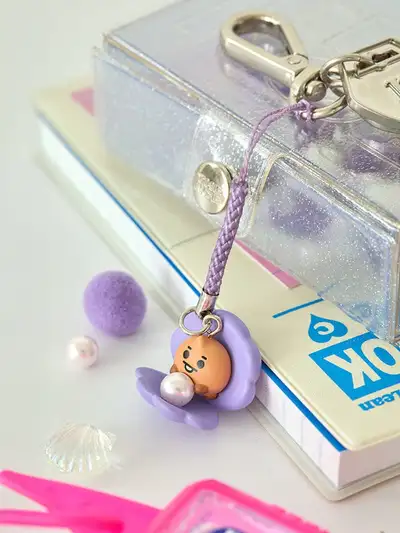 BT21 SHOOKY BABY PEARL Figure Strap