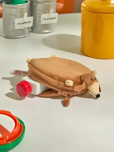 Choguман Woody Throw Away Flat Pouch
