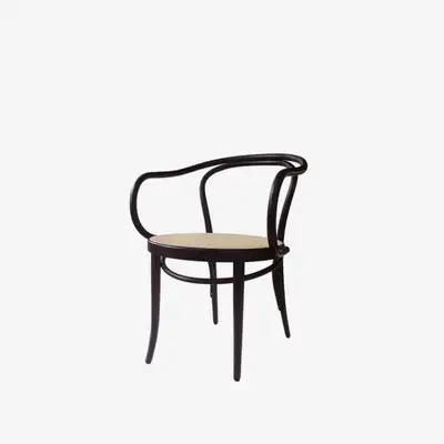 Armchair 30 - Dark Wenge / Cane