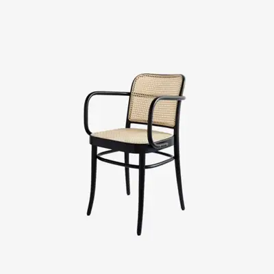 Armchair 811 - Coffee / Cane