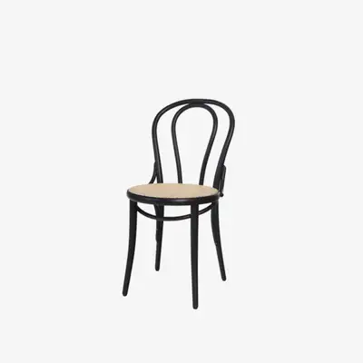 Chair18 - Dark Wenge / Cane