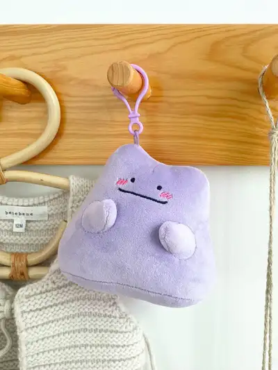 Pokémon Ditto Transformed into Jigglypuff Bag Charm