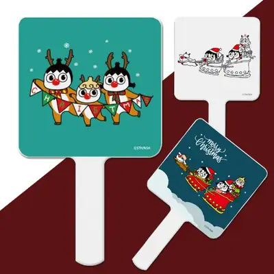 [Nolji Ma Jeongsingzul] Noljeong Handle Square Hand Mirror 3 Types