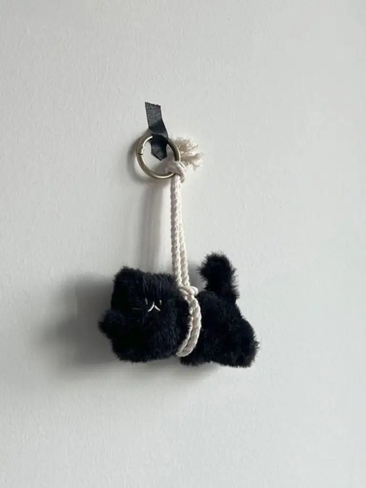 AB Fev Evil Eye Protection Cat Ornament Keyring — 4