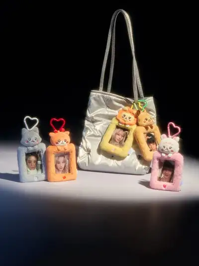 (G)I-DLE Minini We Are Photo Card Holder Doll Keyring