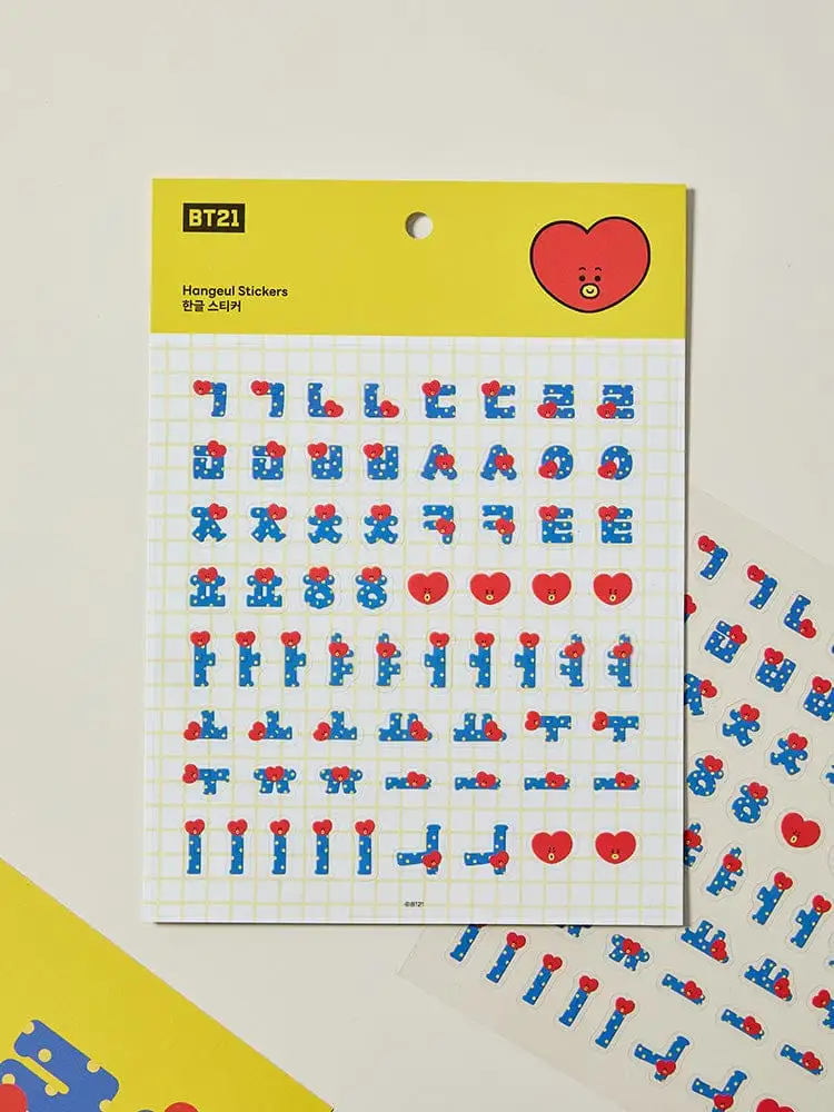 BT21 Souvenir Hangul Sticker — 2
