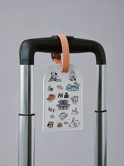 BT21 Seoul Edition Luggage Tag
