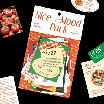 Nice Mood贴纸包 - Pizzeria