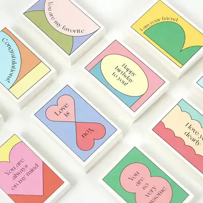 kindmessage卡片套装(10个)