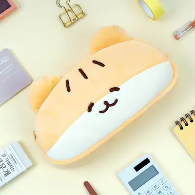 ポポファンシー ハムチ顔ペンポーチ ペンケース