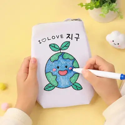 クリエイティブキャプテン塗り絵保温タンブラーバッグ