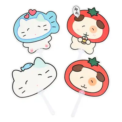 ポポファンシー ミオニ PP うちわ ミックス 4個入り