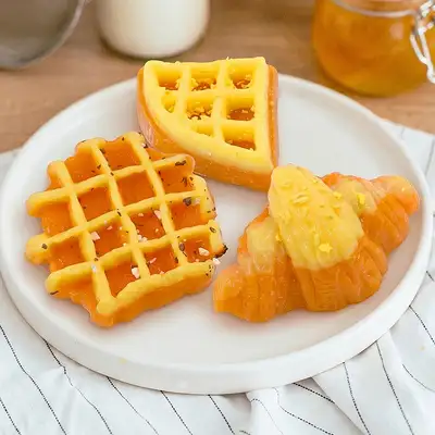 ポポファンシー ワッフルクランチ もちもちい