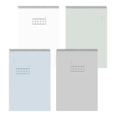 ポポファンシー ポポシンプル 5mm グリッド上綴りノート 10冊 新学期 スプリング ノート