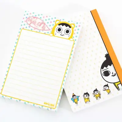 [Never Let Go of Your Sanity] Nop Jeong Tteok Memo Pad 95X145mm 2 Types