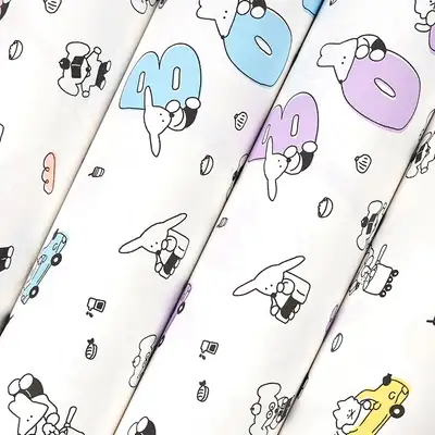 PopoFancy Boba Wonderland Paper Roll Wrapping Paper