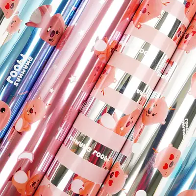 Jang Mang Lopi Vinyl Laminated Roll Wrapping Paper