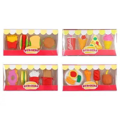 Popo Fancy Don't Eat Restaurant Food Eraser School Supply