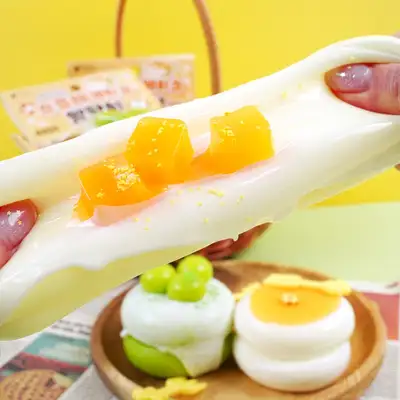 PopoFancy Souffle Cake Squishy 2-Piece Set