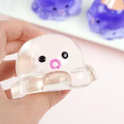 PopoFancy Munner Squishy Octopus Slime Set of 2