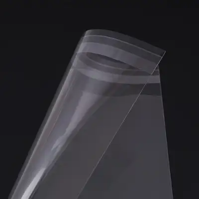 Popo Fancy OPP Self-Adhesive Envelope Large Capacity Transparent Vinyl Packaging Bags Gift Wrapping Sizes 1-14