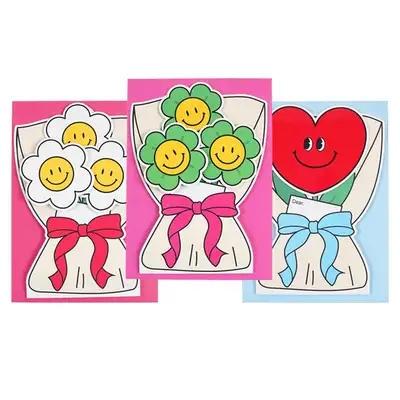 Popofancy Smile King 3D Card Letterpad