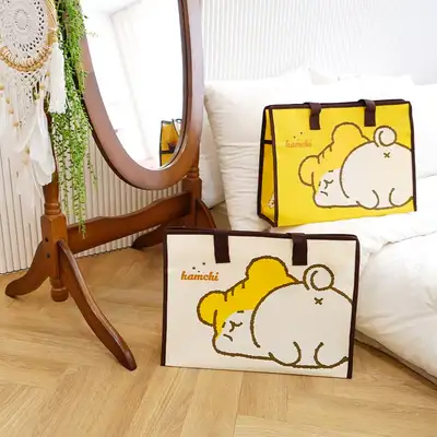 PopoFancy Hamchi Zipper Tarpaulin Pouch