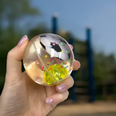 Popofancy Light Shining Bouncy Ball Toy