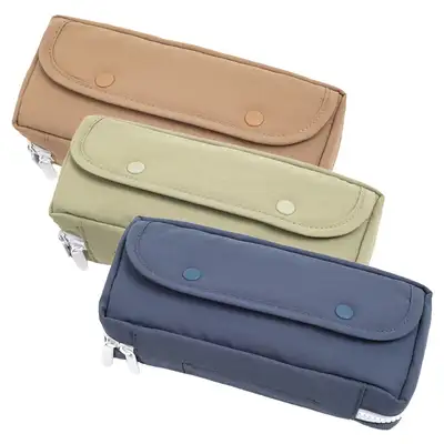 PopoFancy Low-Noise Pocket 3-Tier Pen Pouch