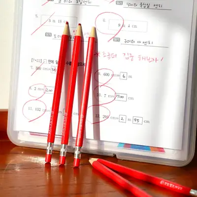 Popo Fancy Perfect Score Red Grading Pen