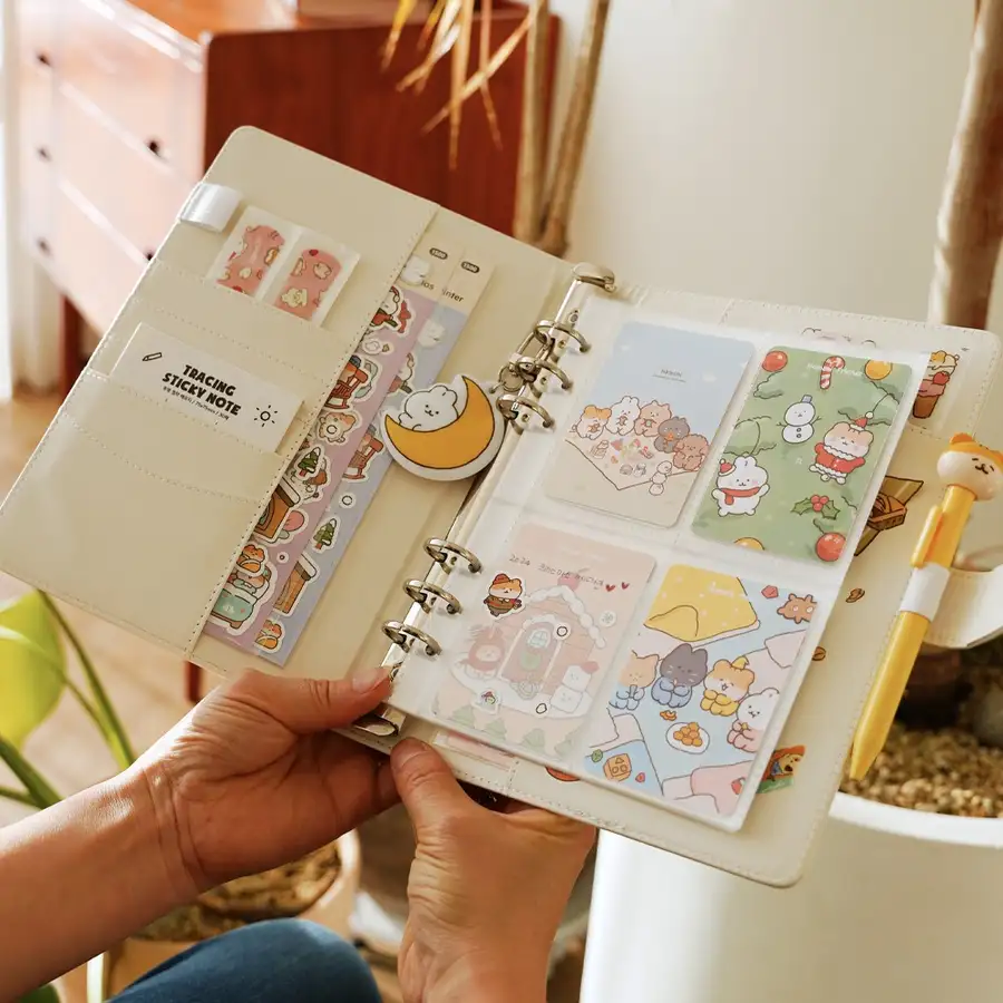 ポポファンシー ハムチ ポカ バインダー A5 6穴
