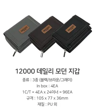 PopoFancy 12000 Won Daily Modern Wallet