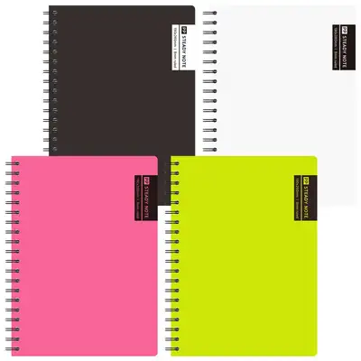 PopoFancy Steady Simple Color PP Notebook