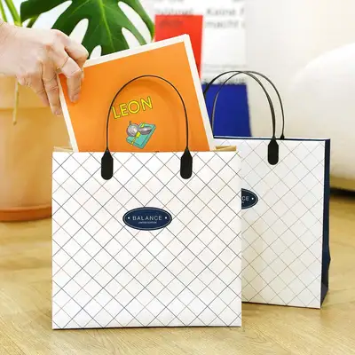 PopoFancy Balance PP Shopping Bag Small 5-Pack