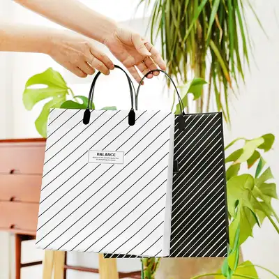 PopoFancy Balance PP Shopping Bag Medium 5-Piece Set