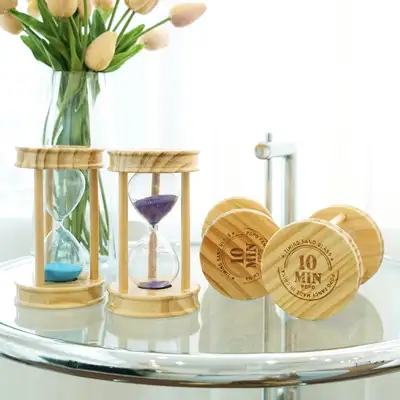 Popofancy Timing Wood Sand Timer 10 Minutes